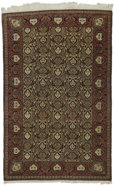 Kashan - Antique Περσικό Χαλί 217x138
