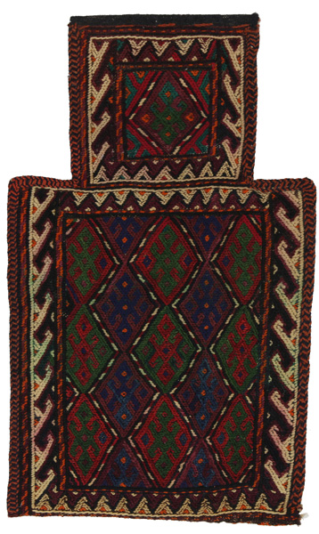 Qashqai - Saddle Bag Περσικό Χαλί 51x30