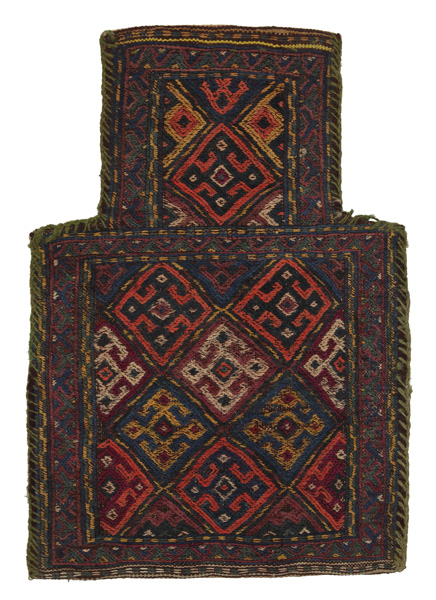 Qashqai - Saddle Bag Περσικό Χαλί 49x34