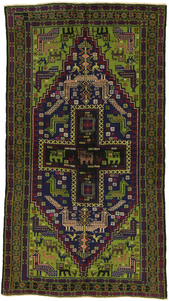 Baluch - Turkaman Περσικό Χαλί 190x105