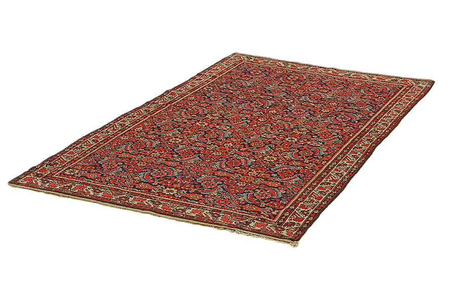 Farahan - Antique Περσικό Χαλί 215x128 - Εικόνα 2