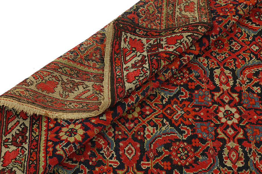 Farahan - Antique Περσικό Χαλί 215x128 - Εικόνα 5