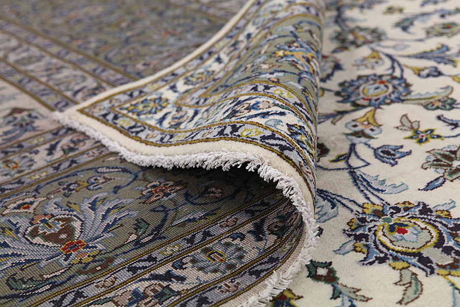 Kashan Περσικό Χαλί 404x307 - Εικόνα 4