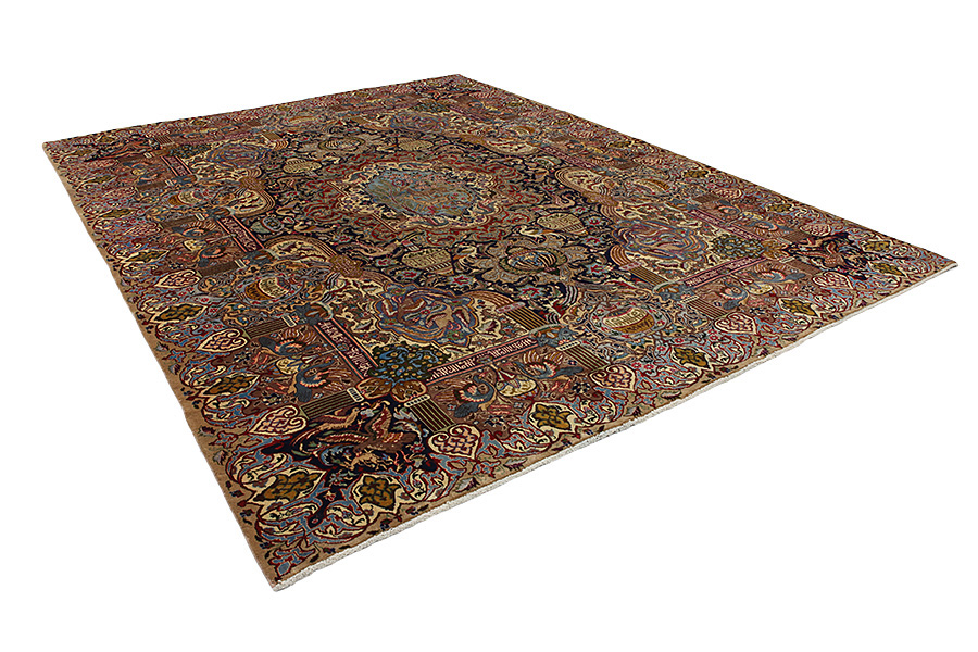 Kashmar - old Περσικό Χαλί 393x306 - Εικόνα 1
