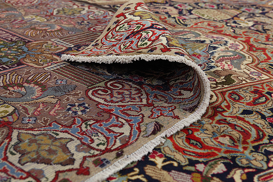 Kashmar - old Περσικό Χαλί 393x306 - Εικόνα 4