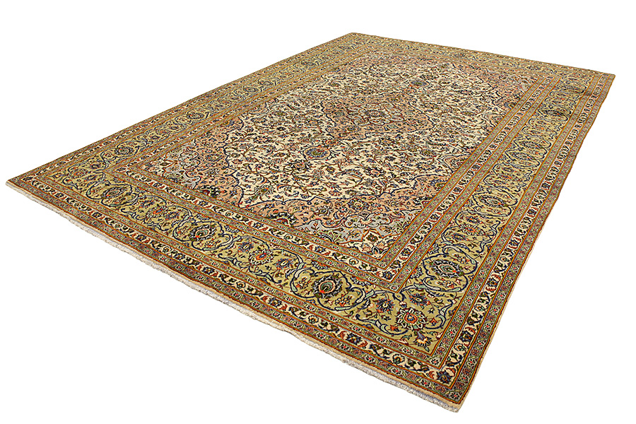 Kashan Περσικό Χαλί 418x295 - Εικόνα 2