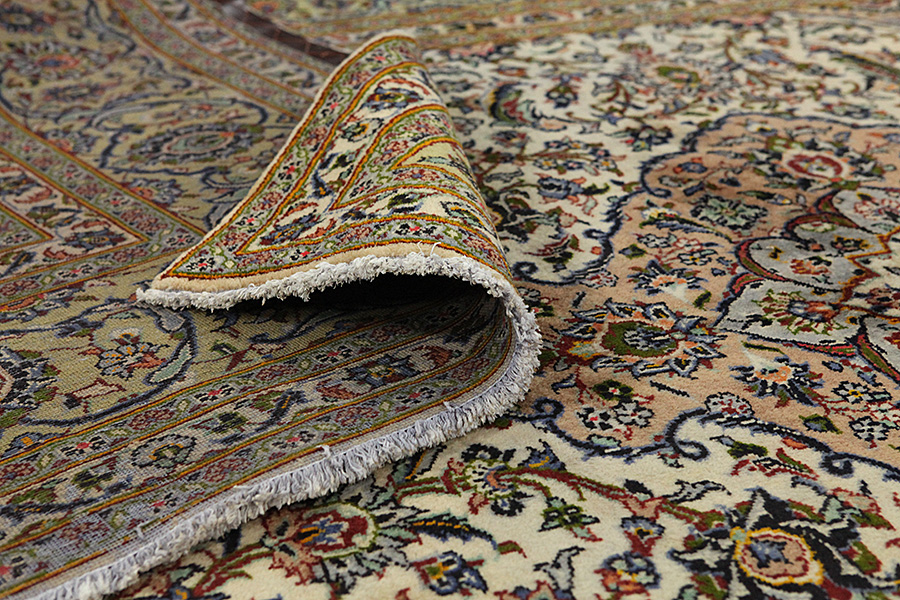 Kashan Περσικό Χαλί 418x295 - Εικόνα 4