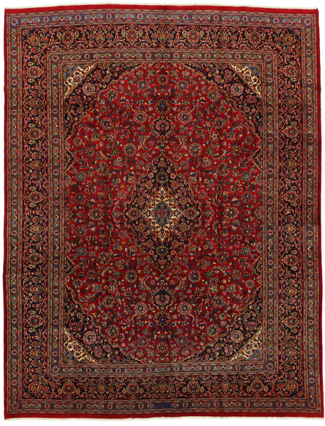 Kashan Περσικό Χαλί 386x294