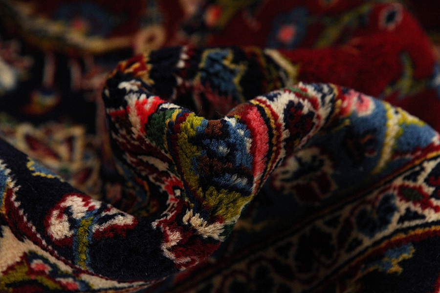 Kashan Περσικό Χαλί 406x294 - Εικόνα 6