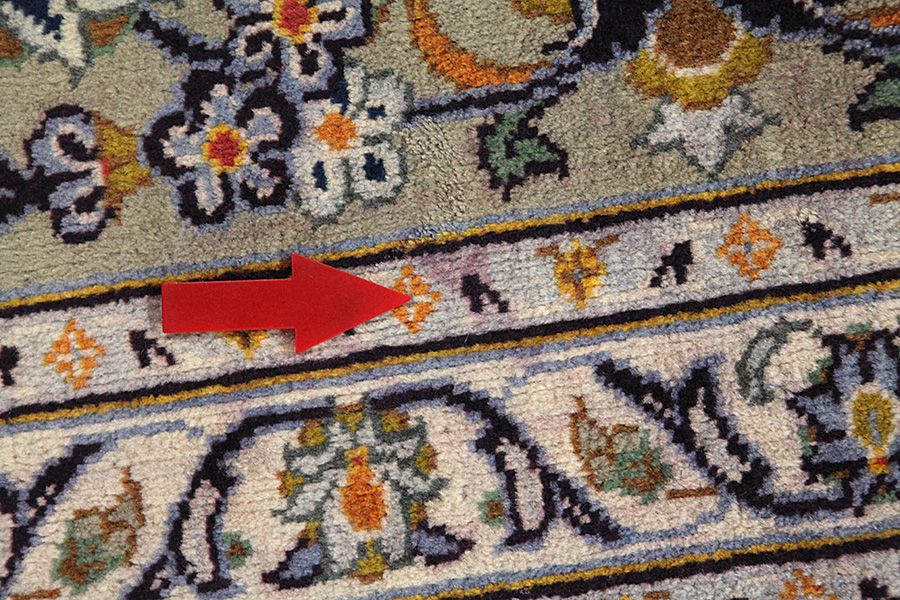 Kashan Περσικό Χαλί 415x303 - Εικόνα 8