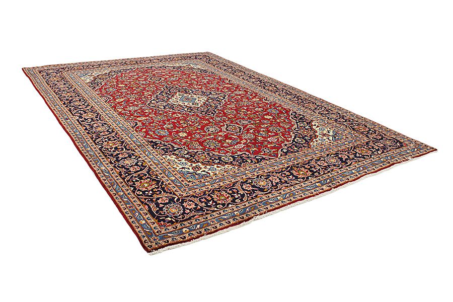 Kashan Περσικό Χαλί 405x285 - Εικόνα 1