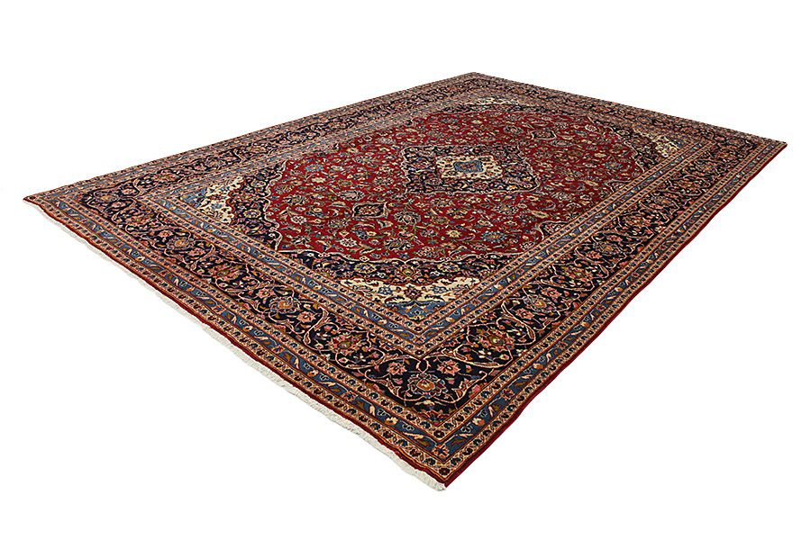 Kashan Περσικό Χαλί 405x285 - Εικόνα 2