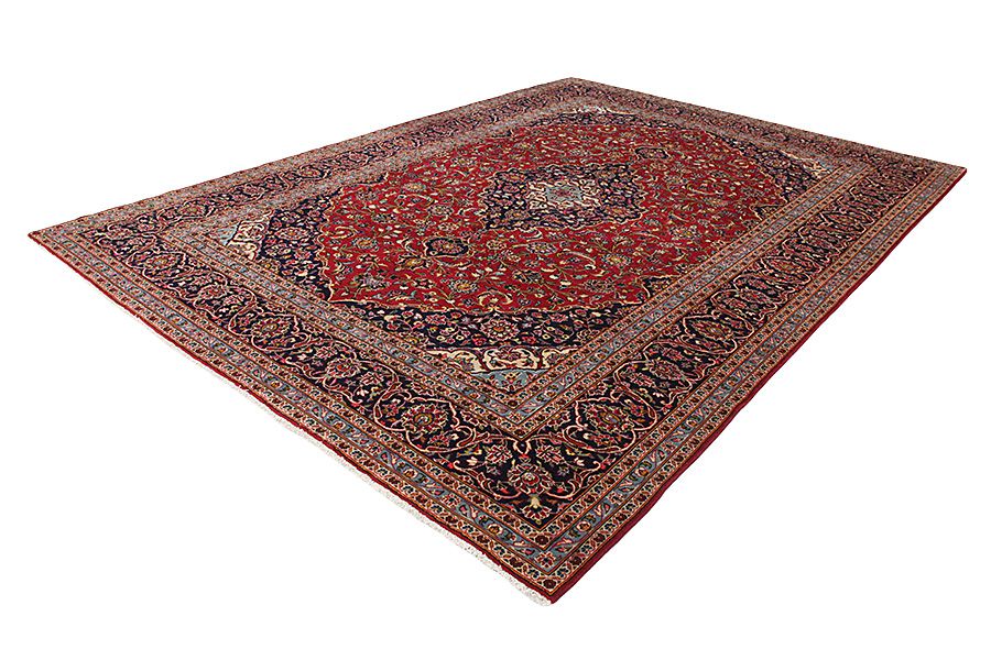 Kashan Περσικό Χαλί 398x290 - Εικόνα 2