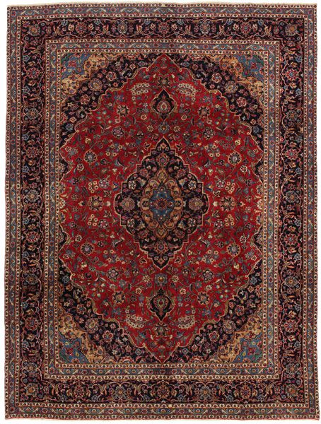 Kashan Περσικό Χαλί 378x285