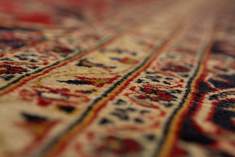 Kashan Περσικό Χαλί 380x250 - Εικόνα 8