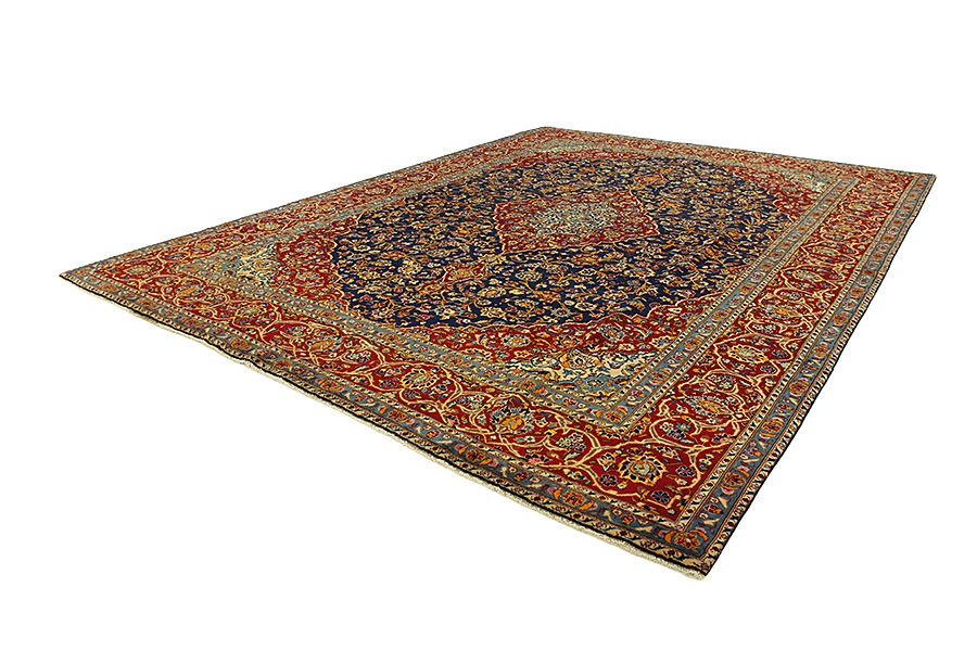 Kashan Περσικό Χαλί 396x295 - Εικόνα 2