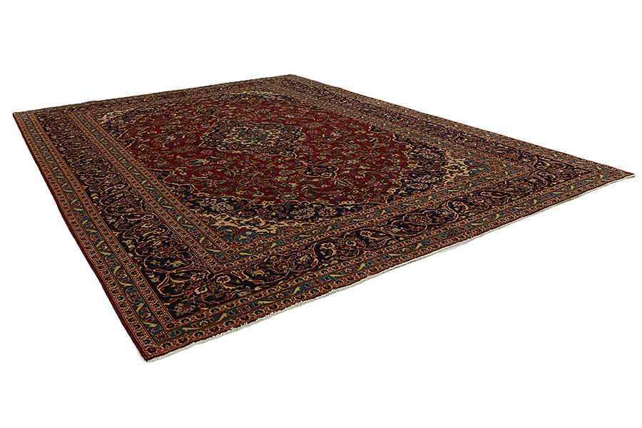 Kashan Περσικό Χαλί 393x285 - Εικόνα 1