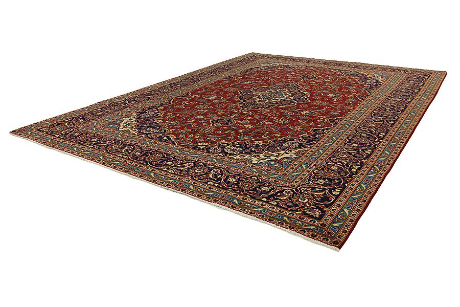 Kashan Περσικό Χαλί 393x285 - Εικόνα 2