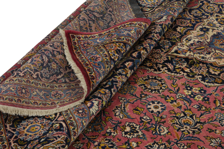 Kashan Περσικό Χαλί 382x278 - Εικόνα 5