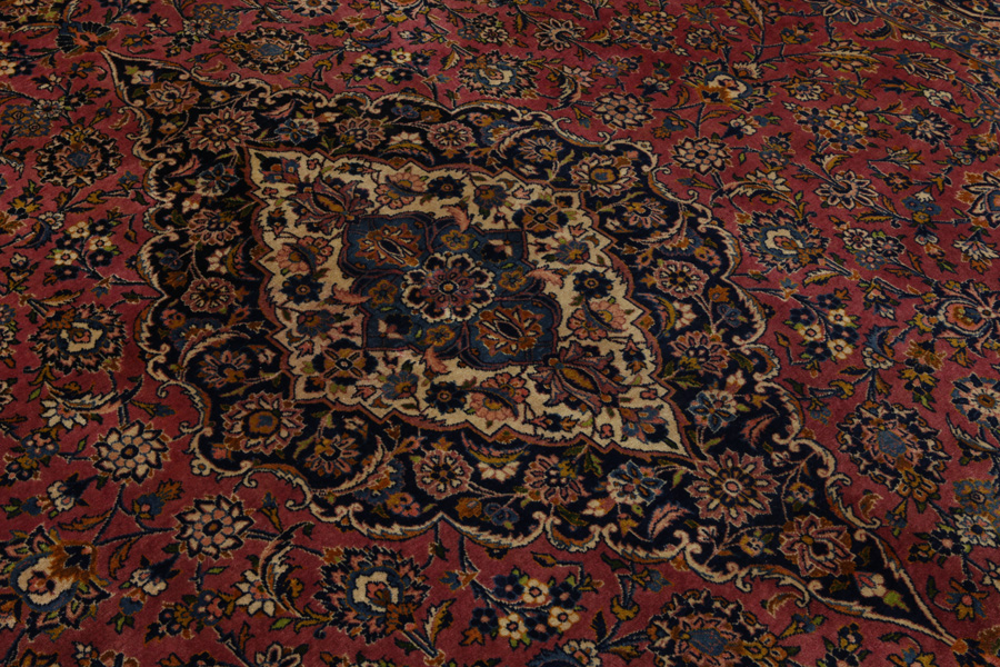 Kashan Περσικό Χαλί 382x278 - Εικόνα 6