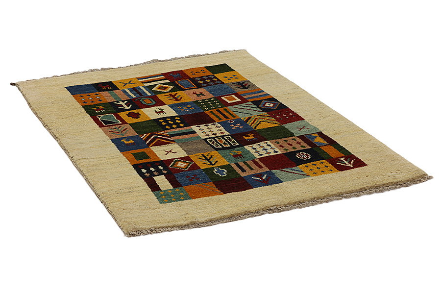 Gabbeh - Bakhtiari Περσικό Χαλί 153x109 - Εικόνα 1