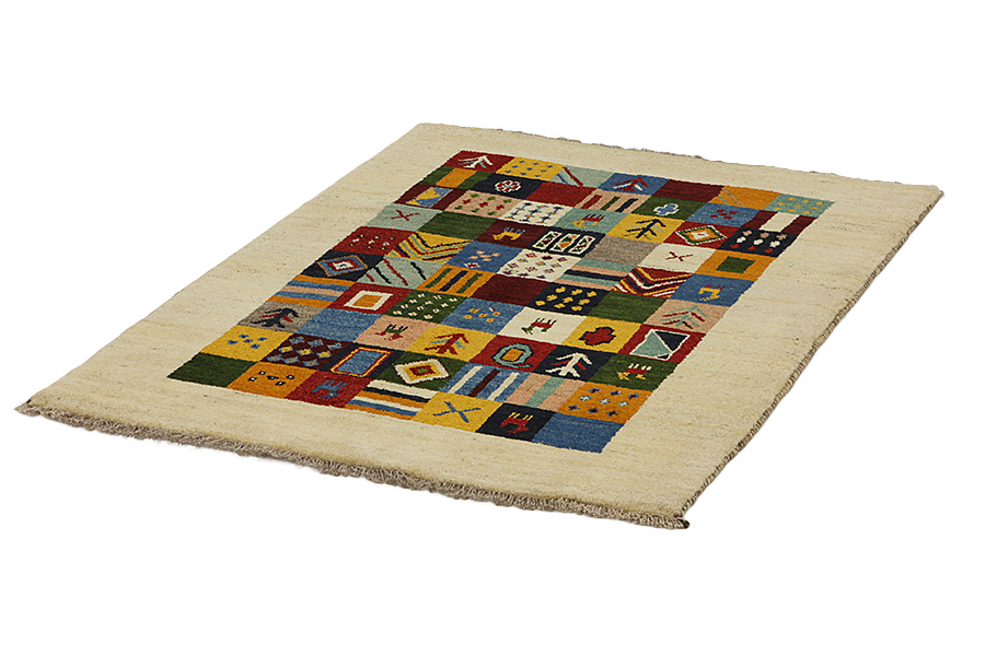 Gabbeh - Bakhtiari Περσικό Χαλί 153x109 - Εικόνα 2