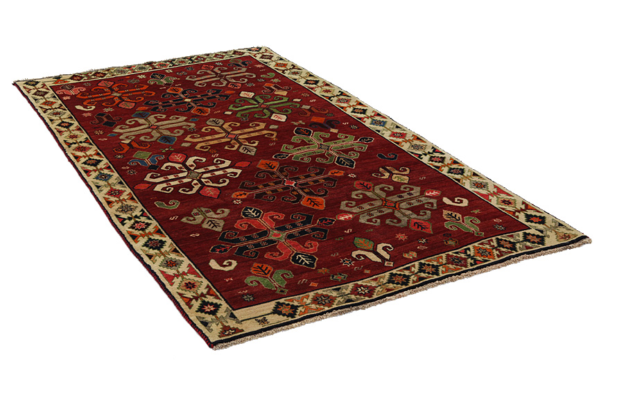 Gabbeh - Qashqai Περσικό Χαλί 294x154 - Εικόνα 1