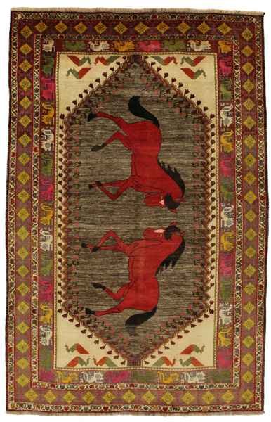 Gabbeh - Qashqai Περσικό Χαλί 306x197
