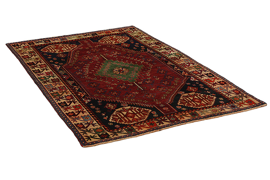 Qashqai - Shiraz Περσικό Χαλί 252x157 - Εικόνα 1