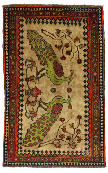 Gabbeh - Qashqai Περσικό Χαλί 164x103