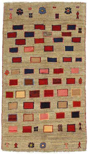 Gabbeh - Qashqai Περσικό Χαλί 185x106