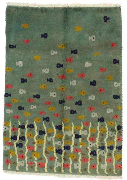 Gabbeh - Qashqai Περσικό Χαλί 130x90