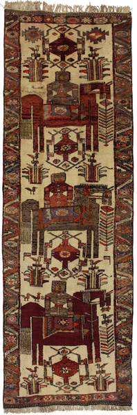 Bakhtiari - Qashqai Περσικό Χαλί 387x124