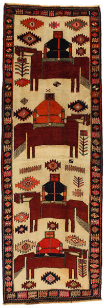 Bakhtiari - Qashqai Περσικό Χαλί 383x127