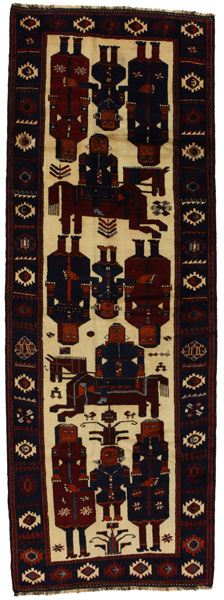 Bakhtiari - Qashqai Περσικό Χαλί 400x140