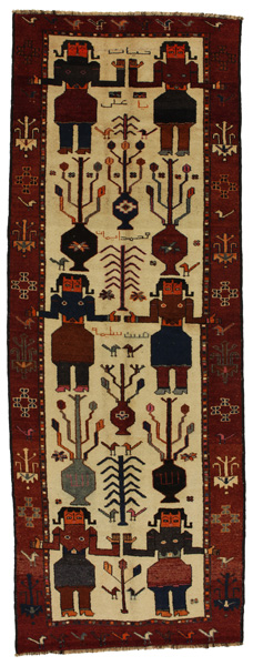 Bakhtiari - Qashqai Περσικό Χαλί 389x139