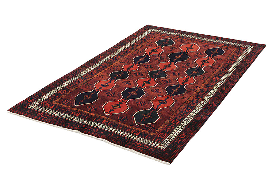Afshar - Sirjan Περσικό Χαλί 243x147 - Εικόνα 2