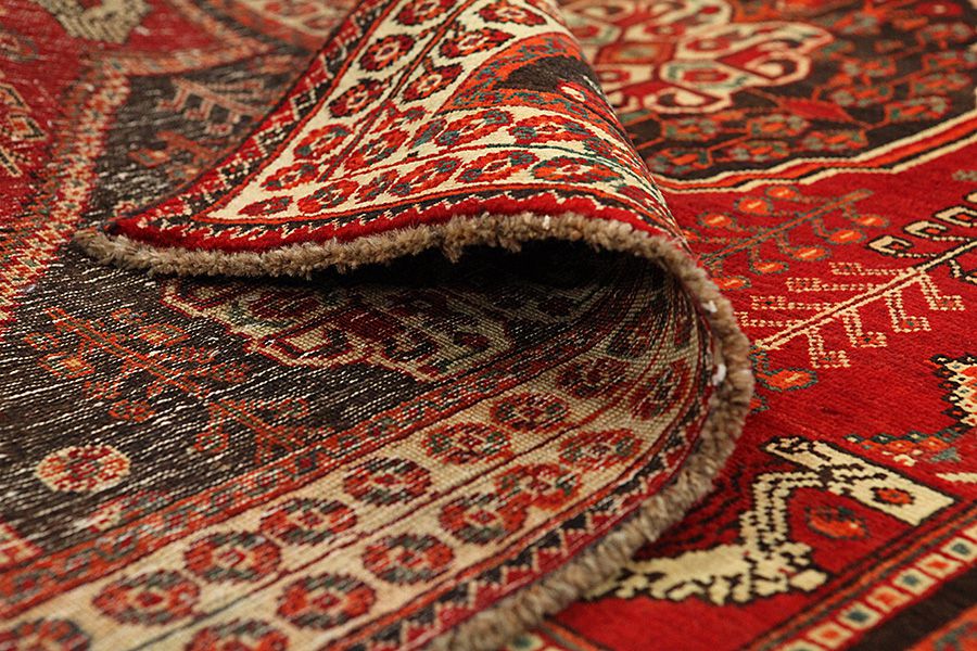 Qashqai - Shiraz Περσικό Χαλί 243x154 - Εικόνα 4