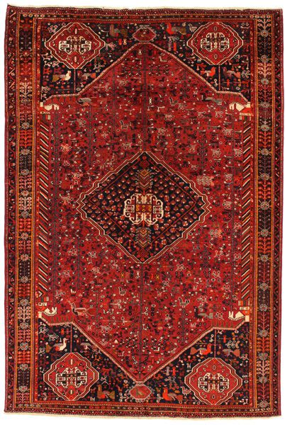Qashqai - Shiraz Περσικό Χαλί 295x198