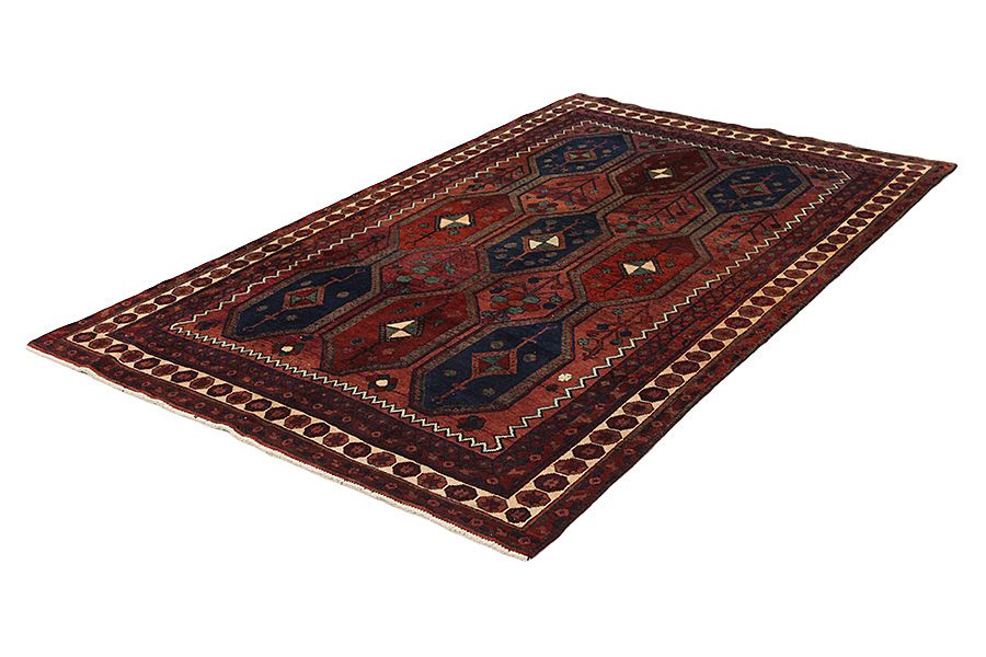 Afshar - Sirjan Περσικό Χαλί 245x147 - Εικόνα 2