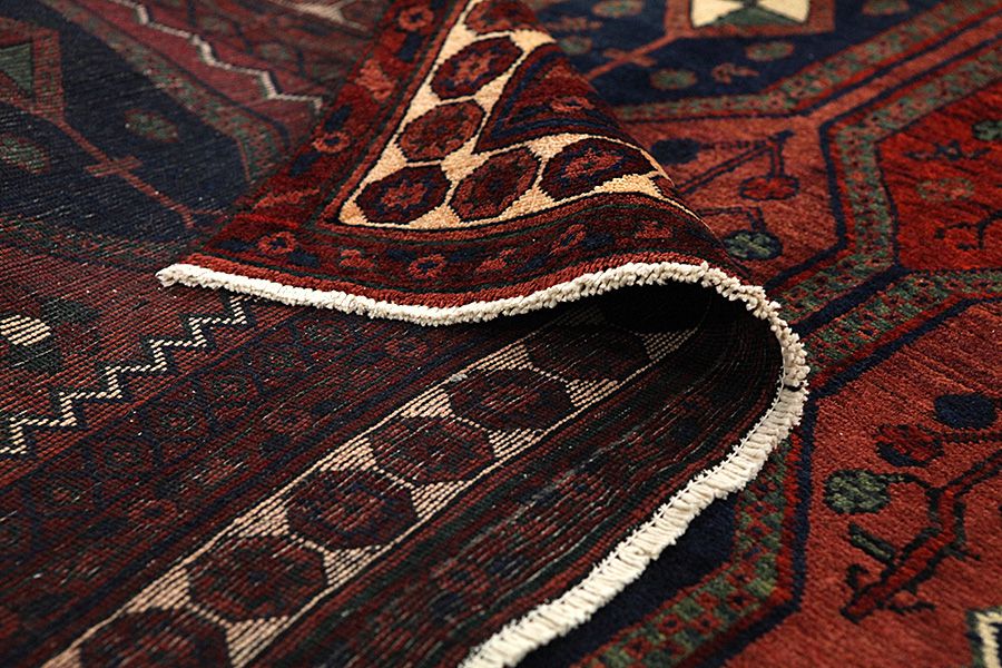 Afshar - Sirjan Περσικό Χαλί 245x147 - Εικόνα 4