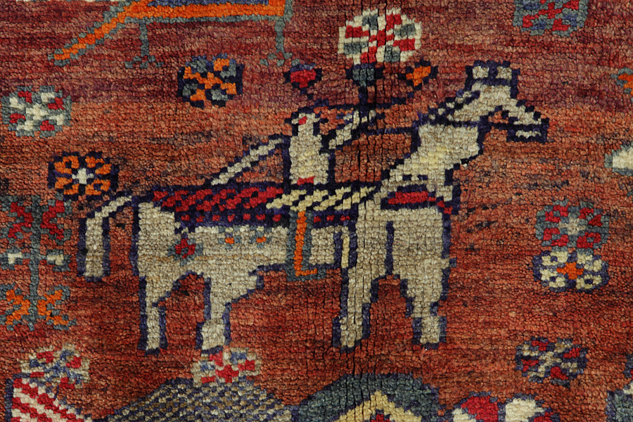 Lori - Gabbeh Περσικό Χαλί 225x129 - Εικόνα 7