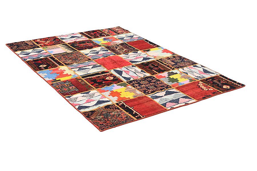 Patchwork Περσικό Χαλί 212x152 - Εικόνα 1