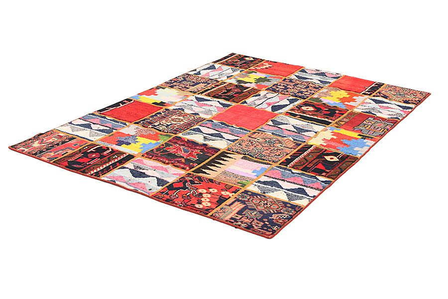 Patchwork Περσικό Χαλί 212x152 - Εικόνα 2