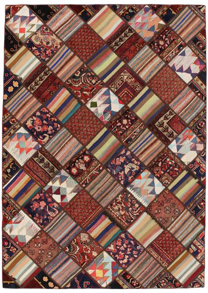 Patchwork Περσικό Χαλί 300x214