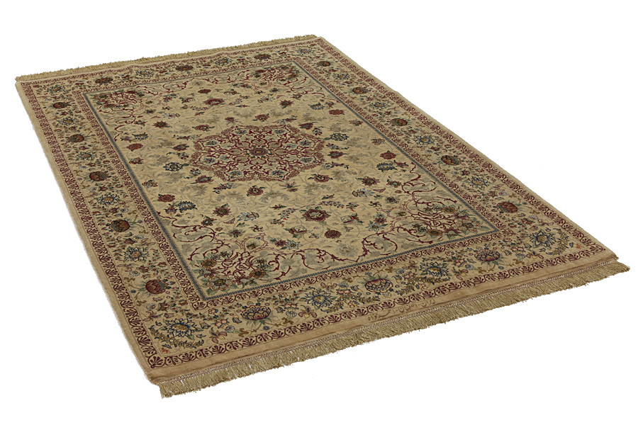 Isfahan Περσικό Χαλί 220x145 - Εικόνα 1