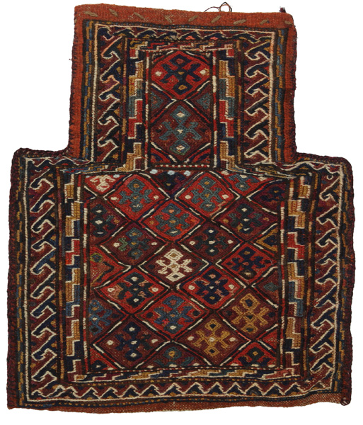 Qashqai - Saddle Bag Περσικό Υφαντό 43x37
