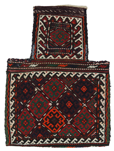 Afshar - Saddle Bag Περσικό Χαλί 43x32