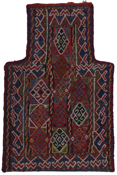 Qashqai - Saddle Bag Περσικό Χαλί 54x36