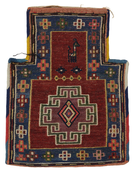 Qashqai - Saddle Bag Περσικό Χαλί 39x29